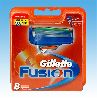 Gillette Fusion Blades 8 náhradní břity