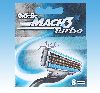 Gillette Turbo  8ks  Náhradní břity