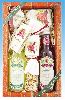 BC070171 Dárkový balíček Lilie a hrozno sprchový gel 200ml + šampon 200ml + sůl 150g + m